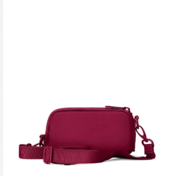 Sephora x Dagne Dover Mara Phone Sling Burgundy Maroon Wine NWT - Picture 3 of 14